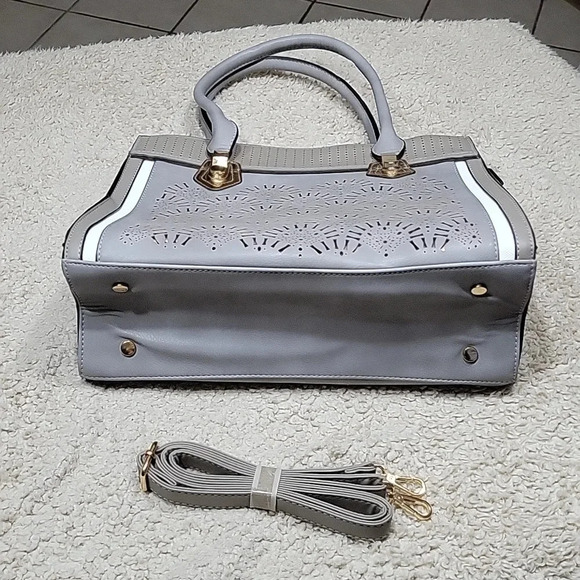 New Without Tag Gray fashion handbag - Picture 5 of 7